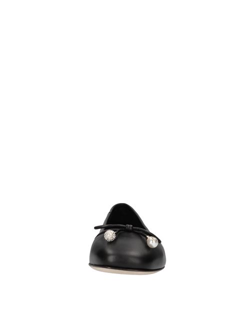Ballerine in pelle JIMMY CHOO | ELME FLAT NAP 232NERO